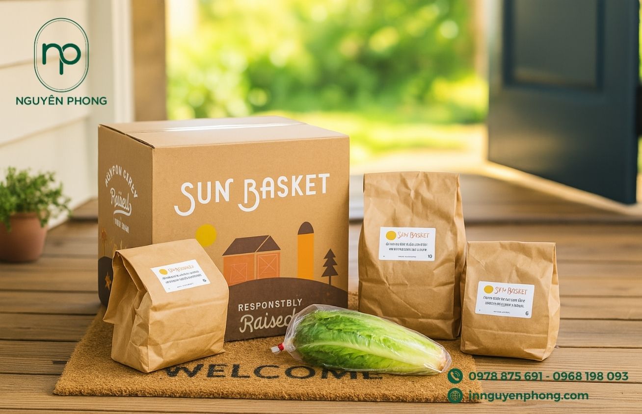 In bao bì nông sản đơn giản